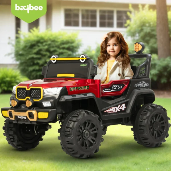 Baybee Rygon Pro 4x4 Battery Operated Jeep for Kids (Painted) - Image 6