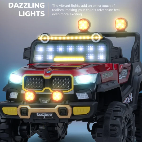 Baybee Rygon Pro 4x4 Battery Operated Jeep for Kids (Painted) - Image 5