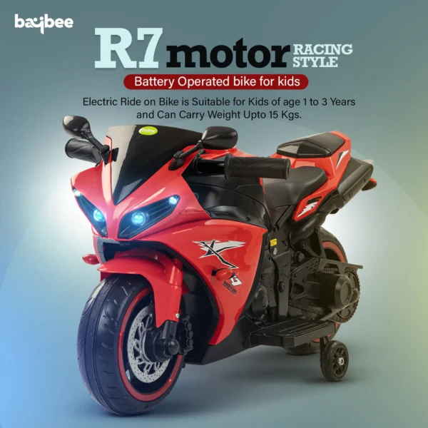 Baybee R7 Rechargeable Battery Operated Bike for Kids - Image 2