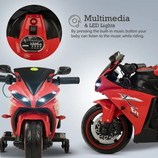Baybee R7 Rechargeable Battery Operated Bike for Kids - Image 6