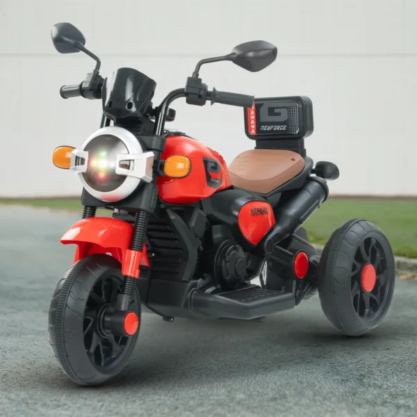 Baybee Zappy Electric Bike for Kids, Ride on Toys Kid Bikes with LED Light, Bluetooth & USB Music