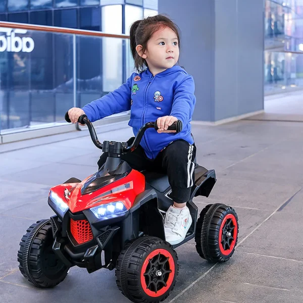 Baybee Monster ATV Rechargeable Battery Operated Electric Kids Bike with Light, USB, Music Electric Bike, Beach ATV Bike - Image 4