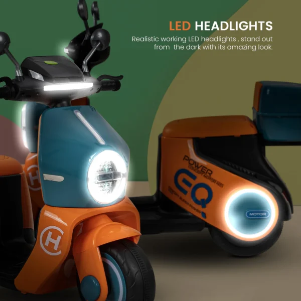 Baybee Daft Rechargeable Battery Operated Bike for Kids - Image 4