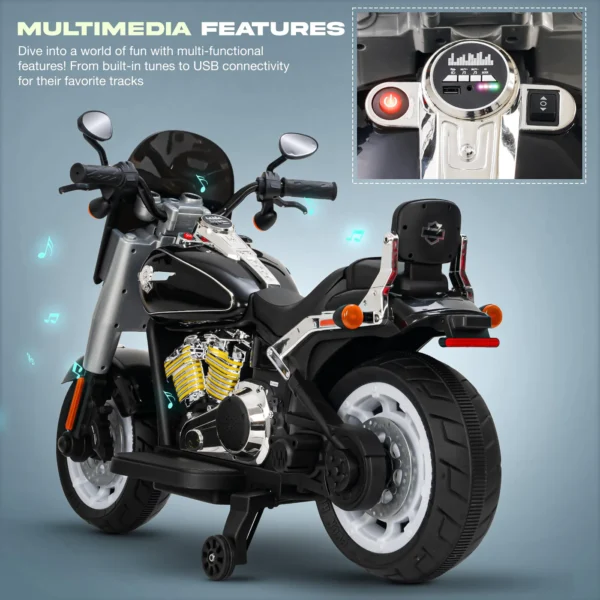 Baybee Thunderbolt Baby Battery Operated Bike for Kids - Image 7