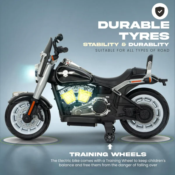 Baybee Thunderbolt Baby Battery Operated Bike for Kids - Image 5