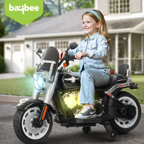 Baybee Thunderbolt Baby Battery Operated Bike for Kids - Image 3