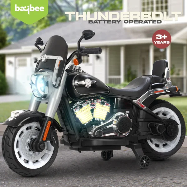 Baybee Thunderbolt Baby Battery Operated Bike for Kids