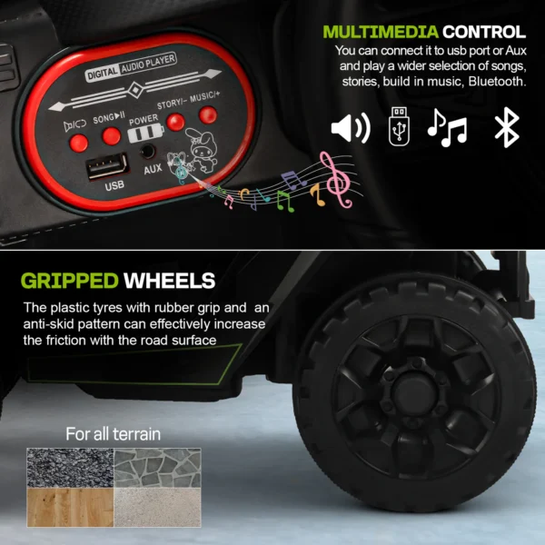 Baybee Panther Battery Operated Jeep for Kids 2*2 MOTORS - Image 11