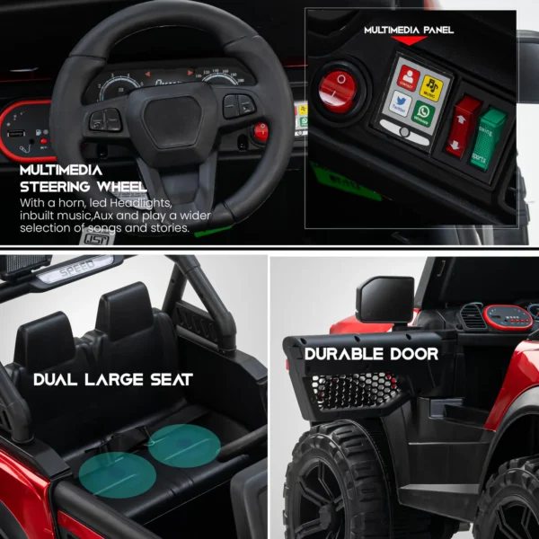 Baybee Rover 4×4 Battery Operated Jeep for Kids - Image 4