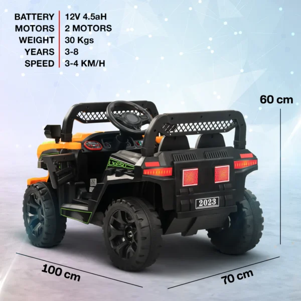 Baybee Panther Battery Operated Jeep for Kids 2*2 MOTORS - Image 13